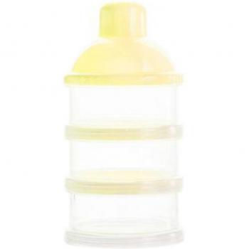 Three Layer Transparent Baby Formula Storage Box