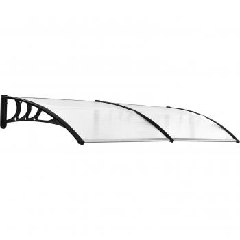 Tejadillo protector Outsunny transparente 195x80 cm