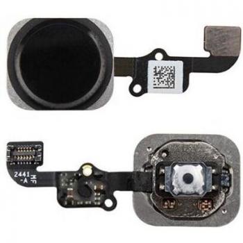 Reemplazo Botón Home iPhone 6S Negro con Touch ID y Menú