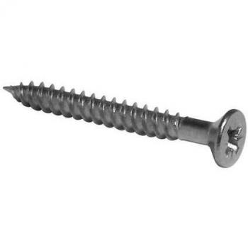 Securit 3.5×20 mm Countersunk BP Brass Screws, Pack of 10 – Model S8170