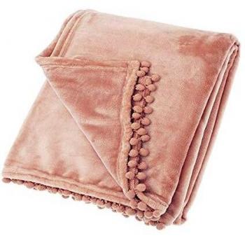Walton & Co Cashmere Blush Touch Throw