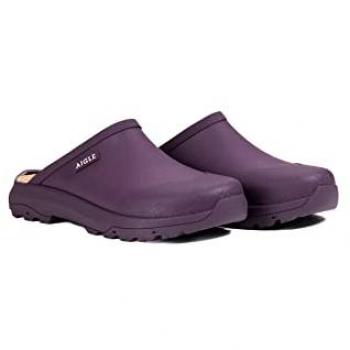 Zuecos Aigle Corlay Lila Elegancia