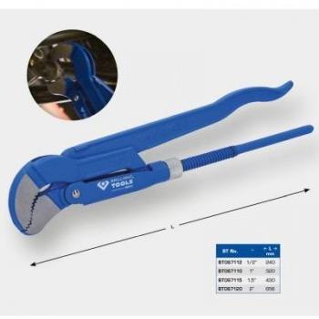 Pince à tuyaux d’angle coudée 45° – modèle BT067115
