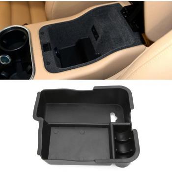 Support de rangement accoudoir Porsche Cayenne ABS Noir
