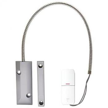 Détecteur d'ouverture sans fil - Porte de garage - 433 MHz - Alimentation par pile - Portée 80 m