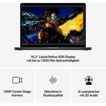Apple MBP16 Z1FT M4P 14/20 24/2 DE