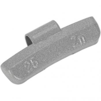 SEALEY WWAH25 | Wheel Weight 25g Hammer-On Plastic Coated Zinc x 100