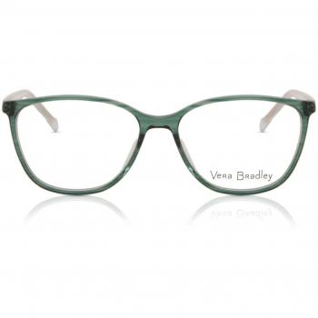 Vera Bradley Colene CIP Women's Glasses Green Size 52 (Frame Only) - Blue Light Block Available
