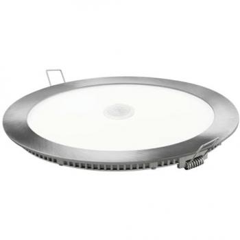 Downlight LED Redondo con Sensor Matel Plata 18W 4200K
