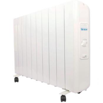 Radiador eléctrico analógico Farho ECO R Ultra 1330W 8 módulos blanco