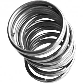 20Pcs Stainless Steel Split Rings for Keys, Fishing Lures, Dog Tags, Jewelry Making - 22mm & 30mm