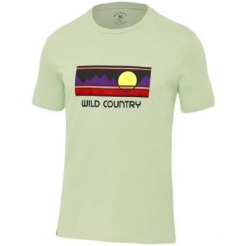 Wild Country Heritage Maglietta Arrampicata Uomo Verde Chiaro/Multi Colori S