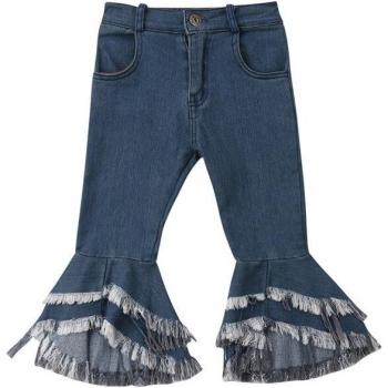 Pantalones Doble Capa con Volantes Kids