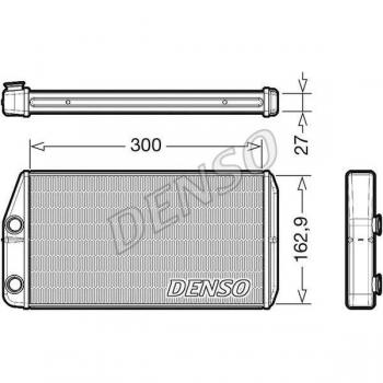 Denso Heat Exchanger, interior heating DRR01002