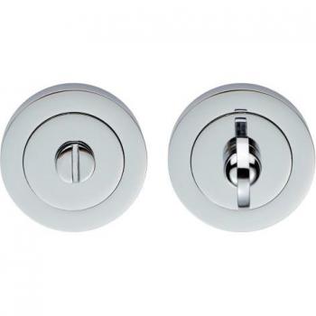 Turn & Release Polished Chrome On Concealed Fix Round Rose
