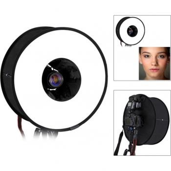 Round 450mm Softbox Diffuser for Speedlight Flash