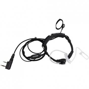 Kenwood KHS6 – Micrófono Auricular con Tubo Acústico