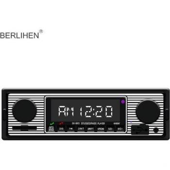 CarMP3 5513: Wbudowany odtwarzacz muzyki do auta – 1 DIN, Bluetooth, USB, CD, radio FM