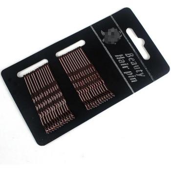 Gold and Black Drip Hair Pins - 24pcs for Daily and Wedding Use