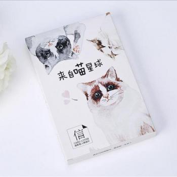 Pack 30 Cartes Postales « Chat Mignon – Vœux & Noël »