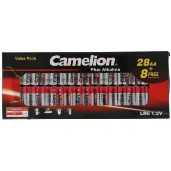 Sparpack Camelion Alkaline Batterien AA 28+8 gratis