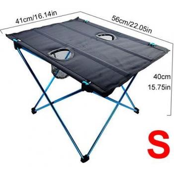 Portable Waterproof Camping Table with Cup Holders