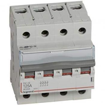 Interruptor seccionador Legrand 406490 4 polos 125A