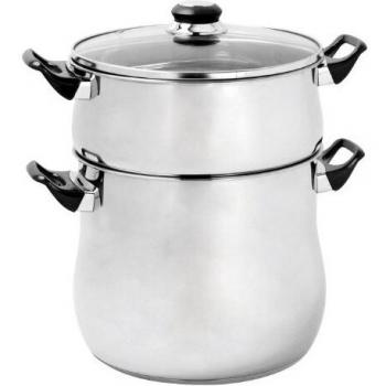 Crealys 504940, Couscoussier Acier Inoxydable 12 litres