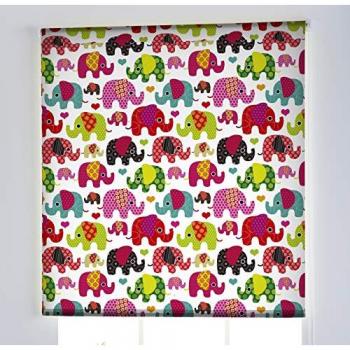 Estoralis | estores personalizados infantiles | 110 x 180 cm (ancho por alto) tamaño de tela 107 x 175 cm | modelo i-862 color único