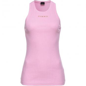 Pinko Top Distinto 100822 A15E Rosa Slim Fit S Damen