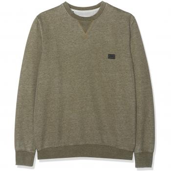 BILLABONG Sweat-Shirt À Capuche All Day Washed, Vert (Military 176), X-Large Homme