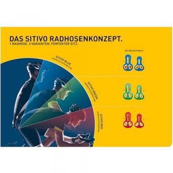 Pantaloni Ciclismo Uomo GONSO Sitivo