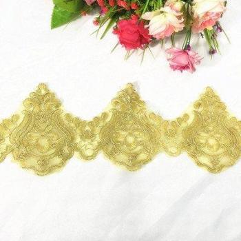 Sequin Lace Decal for Wedding and Curtain Accessories, 10cm x 90cm