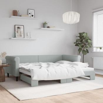 Sofá Cama Nido Gris Claro 90x200 – Maison Exclusive