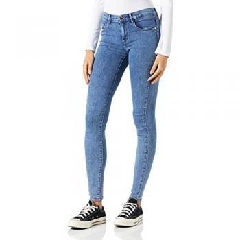 ONLY Rain Life Women’s Cotton Stretch Skinny Jeans – Regular Waist