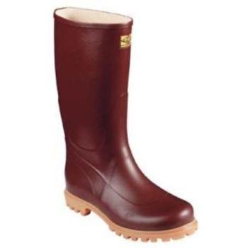 Bottes Tank Knee marron en caoutchouc, numéro 46
