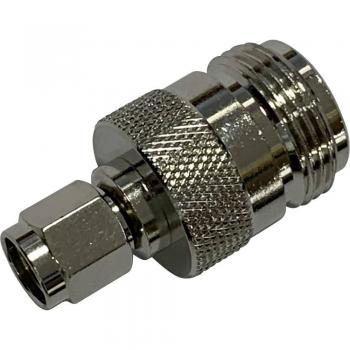N-Connector with SMA Plug Adapter – 50 Ω