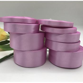 Cinta de Seda Rosa para Decoración 25m