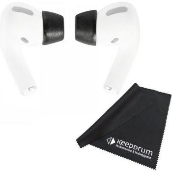 Comply In-Ear Ohrstöpsel für AirPods Pro Größe M mit Mikrofasertuch