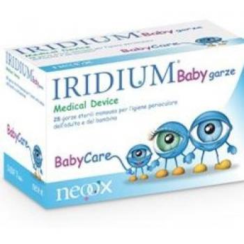 GARZA OCULARE MEDICATA IRIDIUM BABY 28 PEZZI