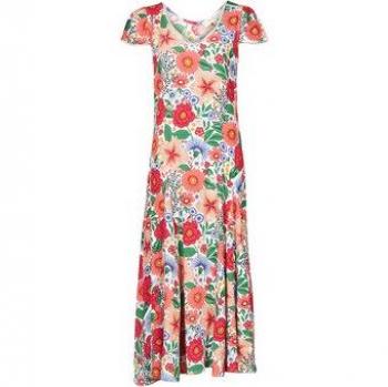 Robe courte Derhy TREILLIS FLOWER Multicolore EU M