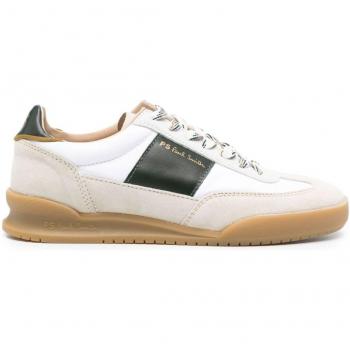 Paul Smith Leather and Nylon Dover Sneakers - White - Size 6