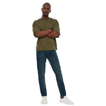 Trendyol Muške Slim-fit traperice od indigo rastezljivog materijala - 31