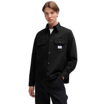 Camisa larga de vestir en negro – modelo 50520001 (Hugo)