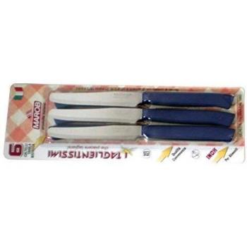 Coltelli da Tavola Multicolore - Set di 6 da Marietti Coltelleria con Design MRI087