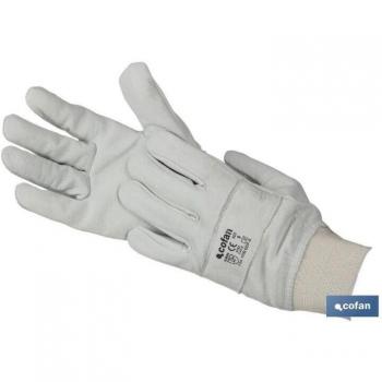 Guantes Reforzados de Piel Flor Talla 11