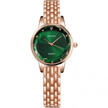 NAIDU Ladies Rose Gold Bracelet Watch