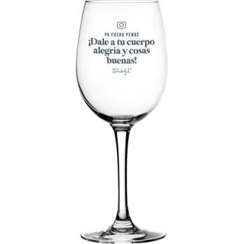 Copa de Vino Pa' Fuera Penas