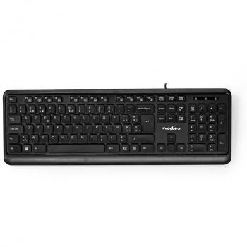 Teclado Multimedia USB-A AZERTY Belga