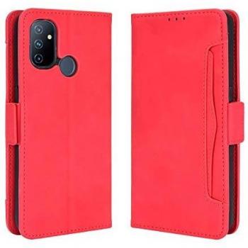 HDOMI Custodia OnePlus Nord N100, Caso in PU Pelle di Alta qualità Flip Cover per OnePlus Nord N100